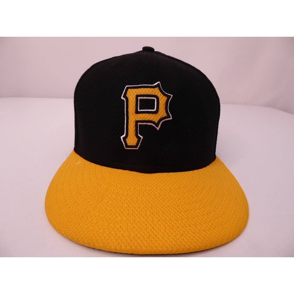New Era 59Fifty MLB Authentic Pittsburgh‎ Pirates Fitted Hat Cap Size 7/55.8 cm
